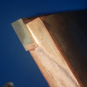 Connection of HSS tungsten carbide or steel shear blades