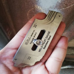 گیج جوشکاری فیلت/fillet welding gauge
